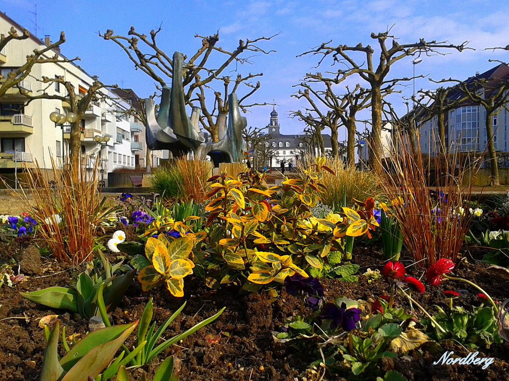 Frühling am Schloss