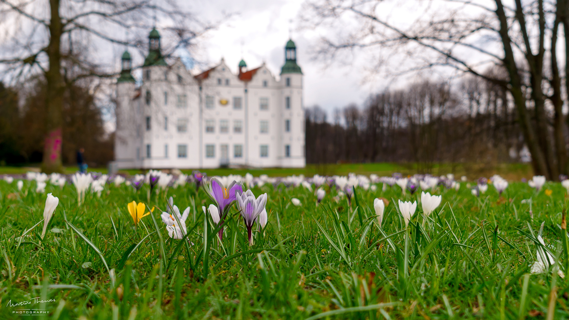 Frühling am Schloss Ahrensburg