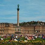 Frühling am Schlossplatz