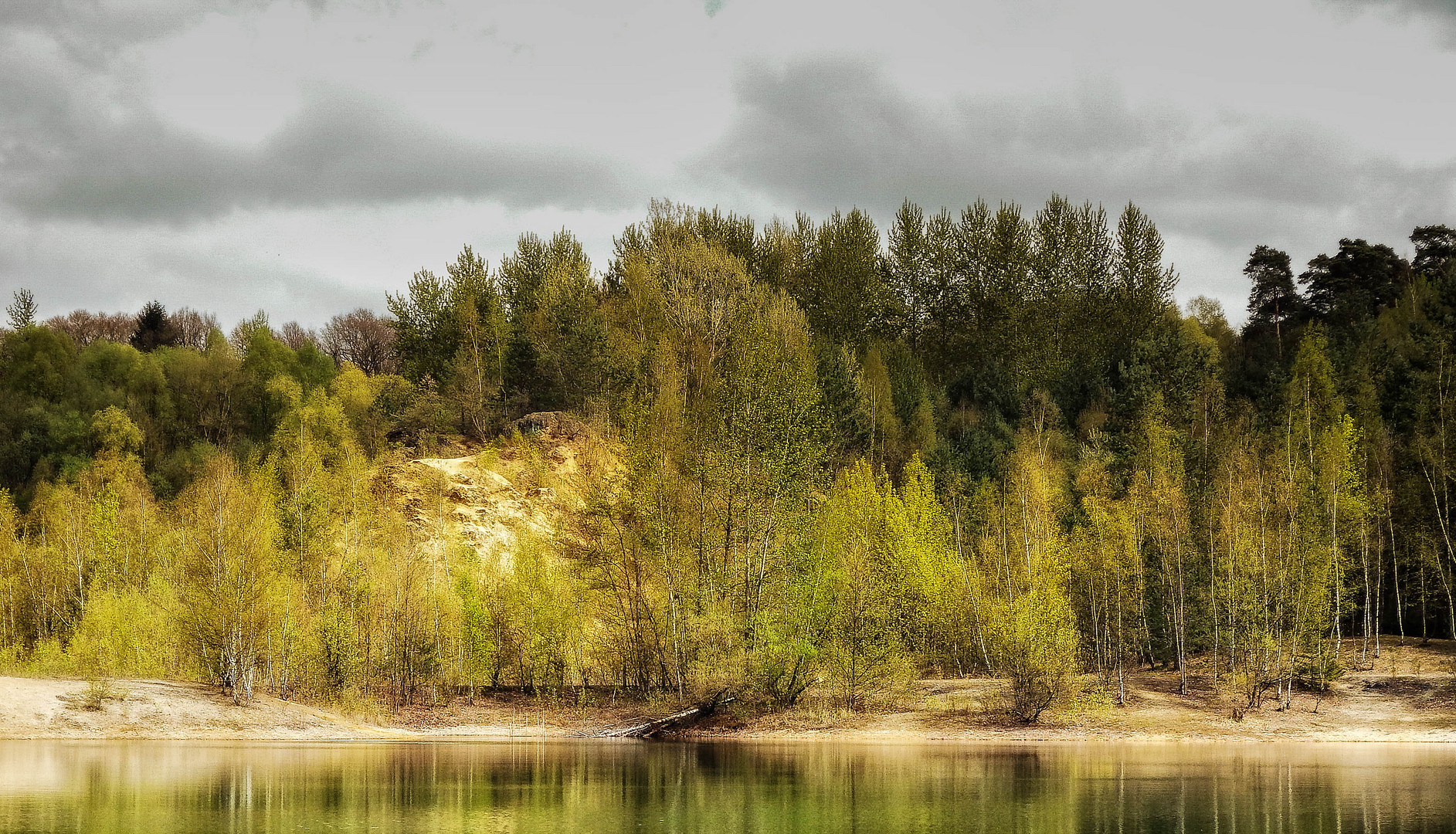 Frühling am See