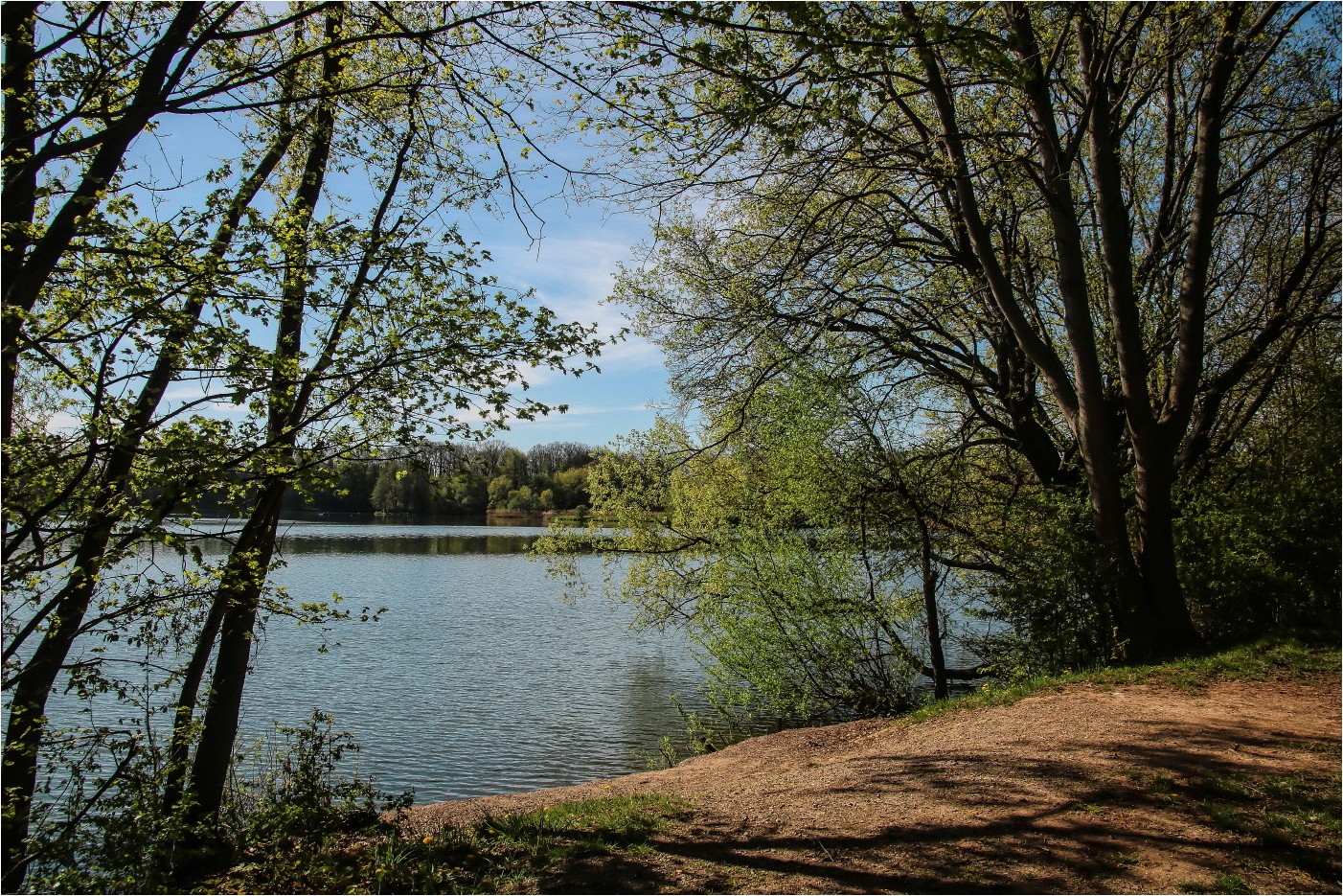 Frühling am See