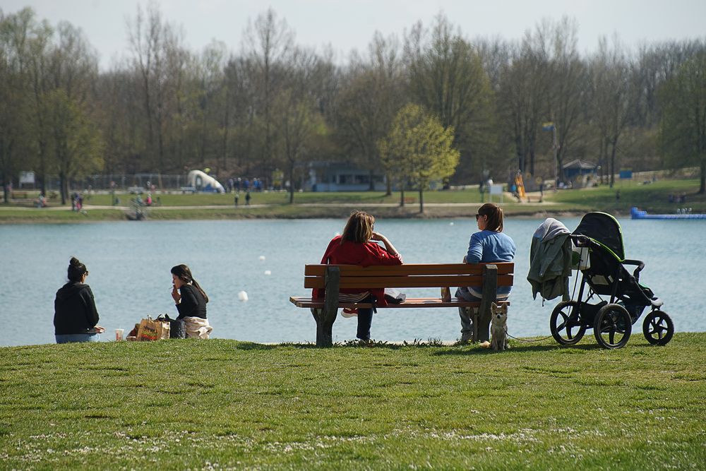 Frühling am See