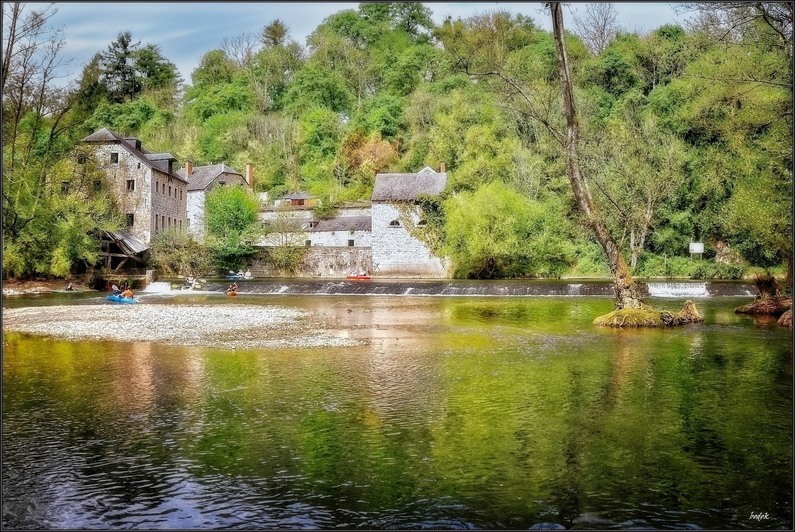 Frühling an der alten Mühle