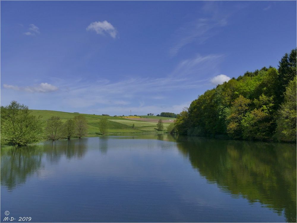 Frühling an der Bevertalsperre.