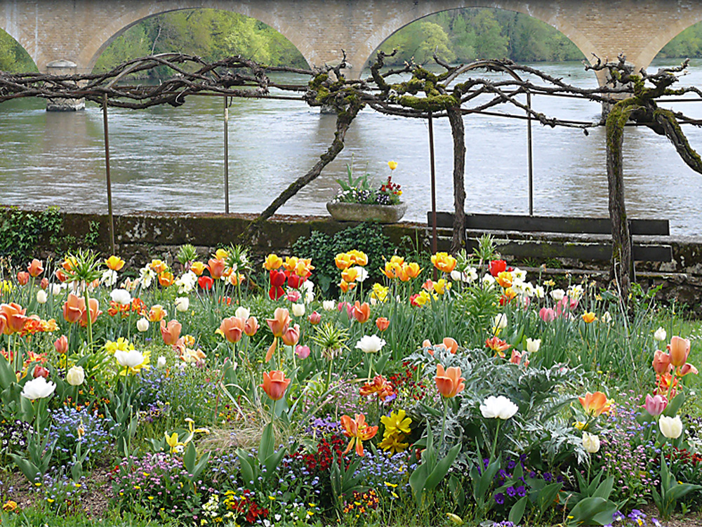 Frühling an der Dordogne