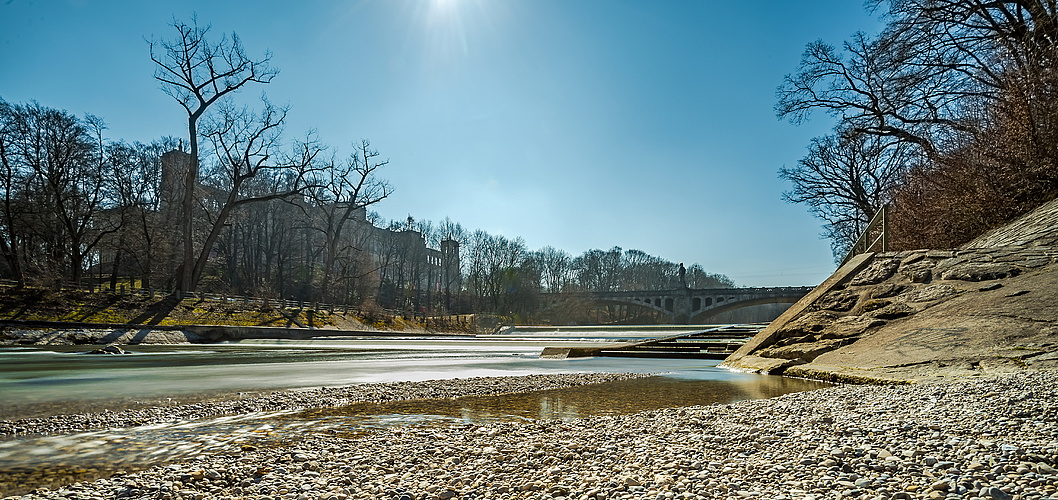 Frühling an der Isar