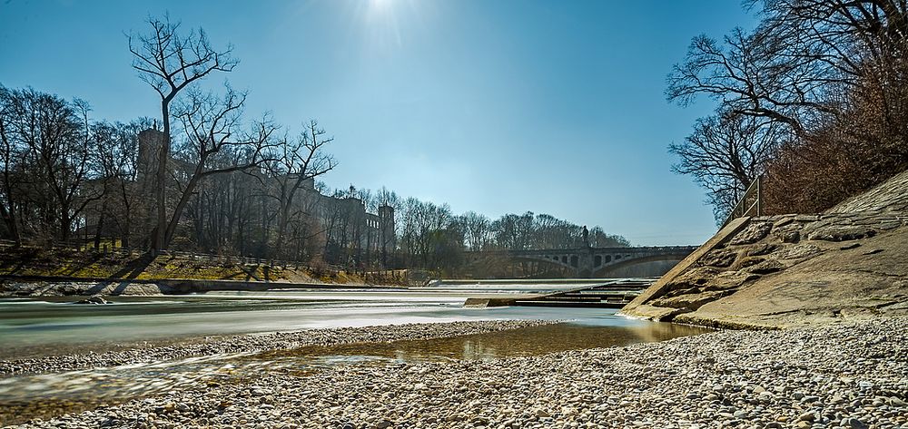 Frühling an der Isar