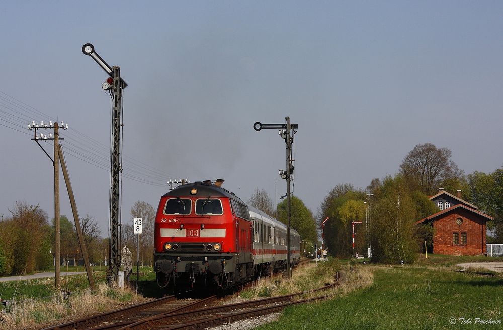 Frühling an der Rottalbahn