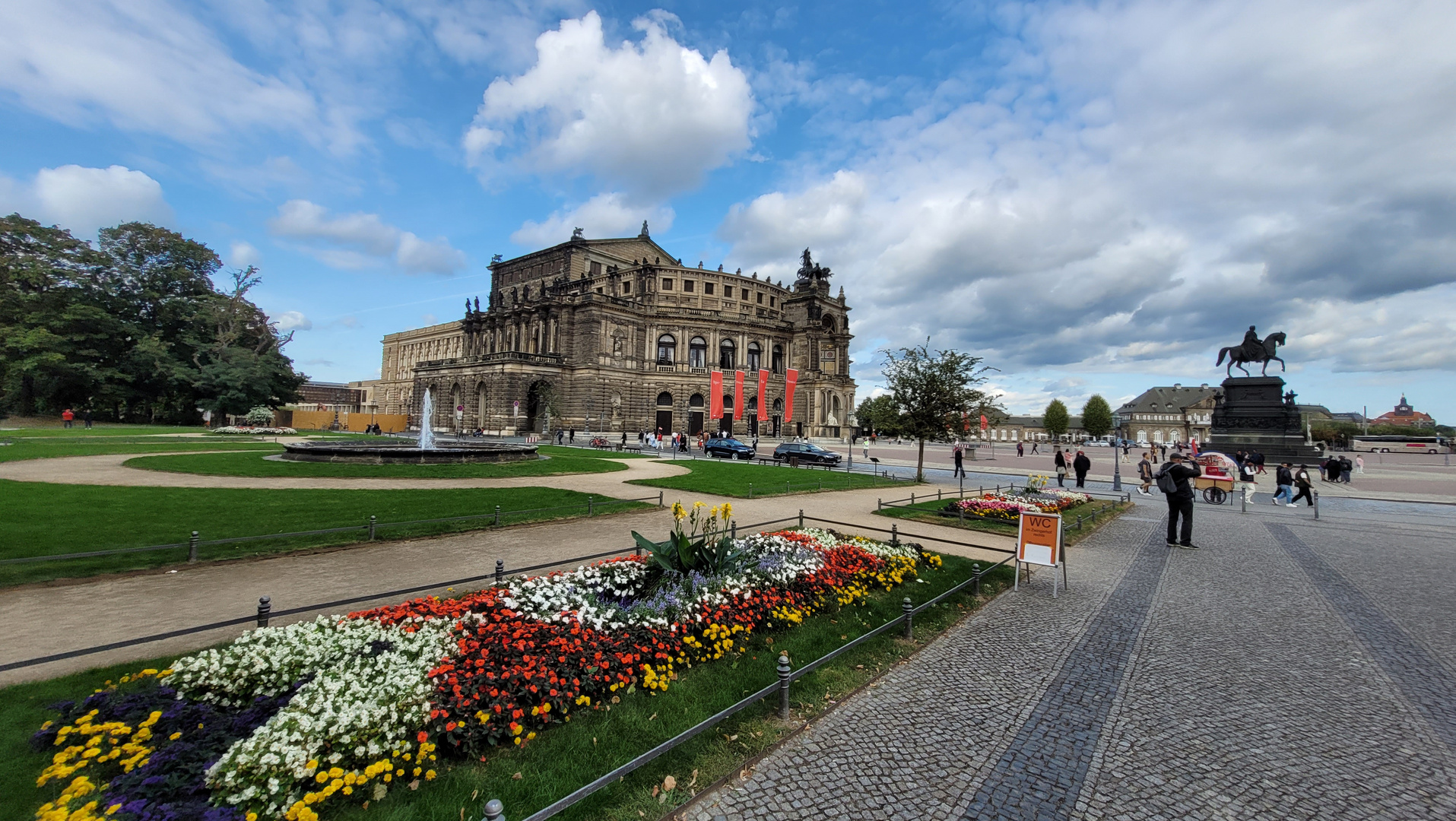 Frühling an der Semperoper Dresden