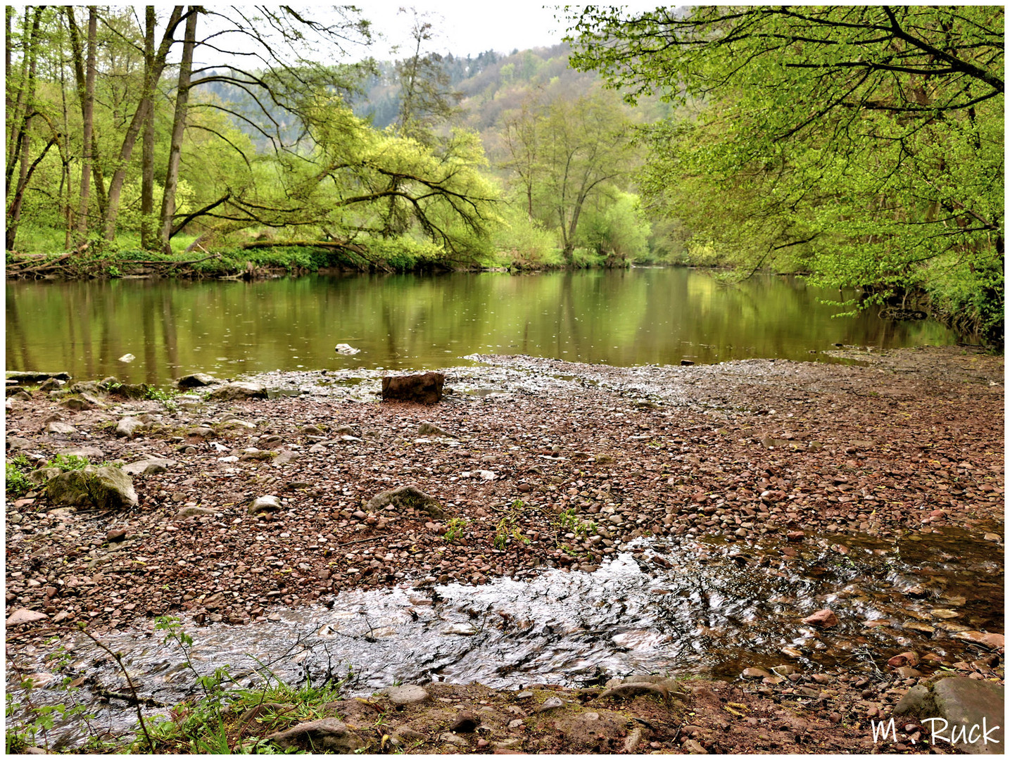 Frühling an der Tauber ,