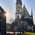 Frühling an der Thomaskriche Leipzig