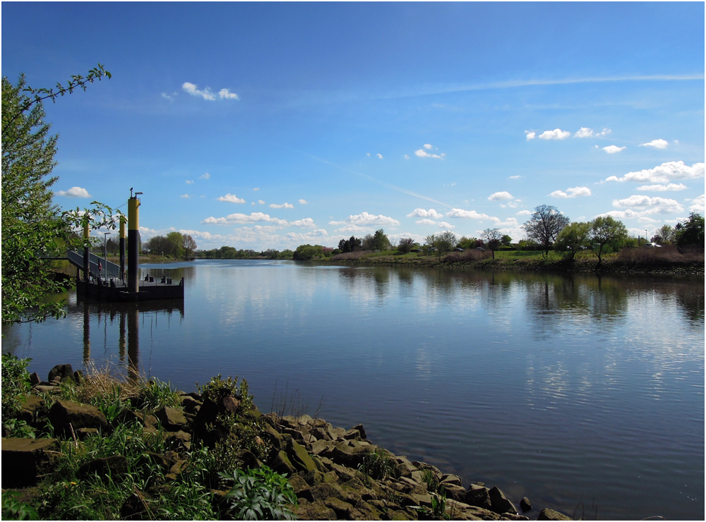 Frühling an der Weser