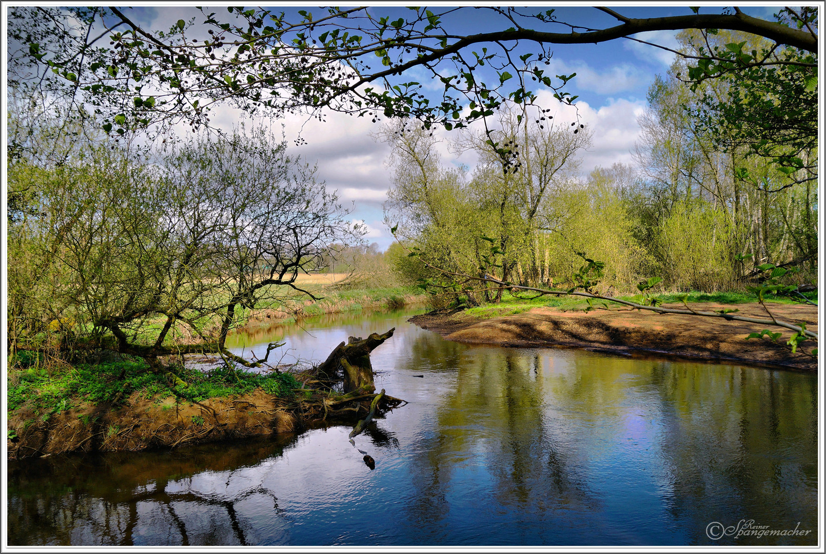 Frühling an der Wümme in Scheeßel