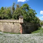 Frühling an der Zitadelle - Blick auf die Bastion Alarm | Mainz