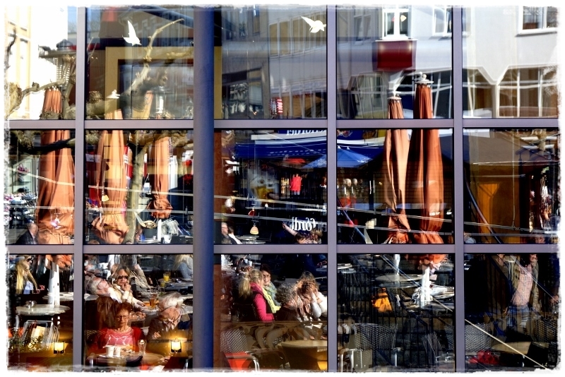 Frühling auf dem Marktplatz