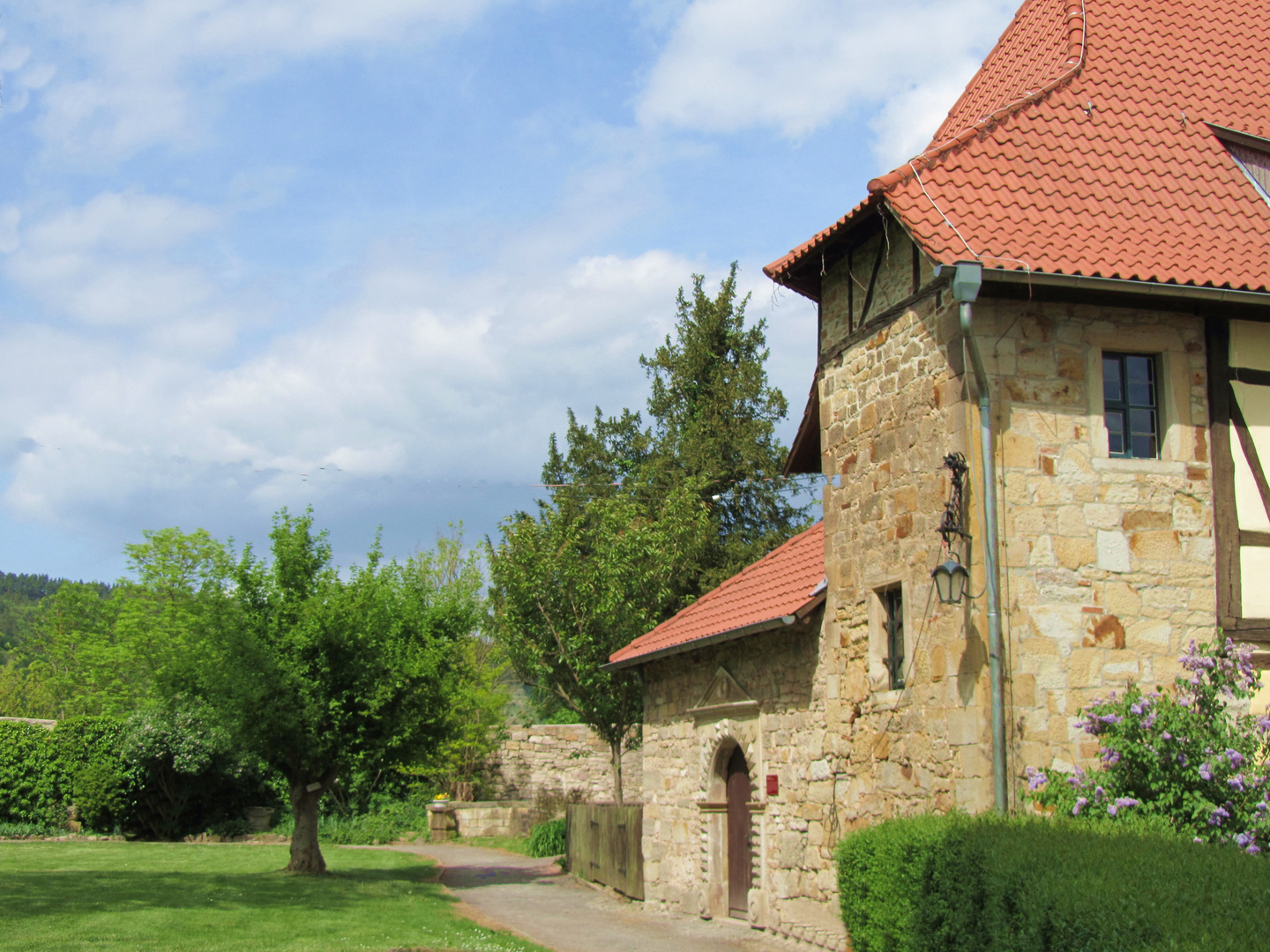 Frühling auf der Creuzburg