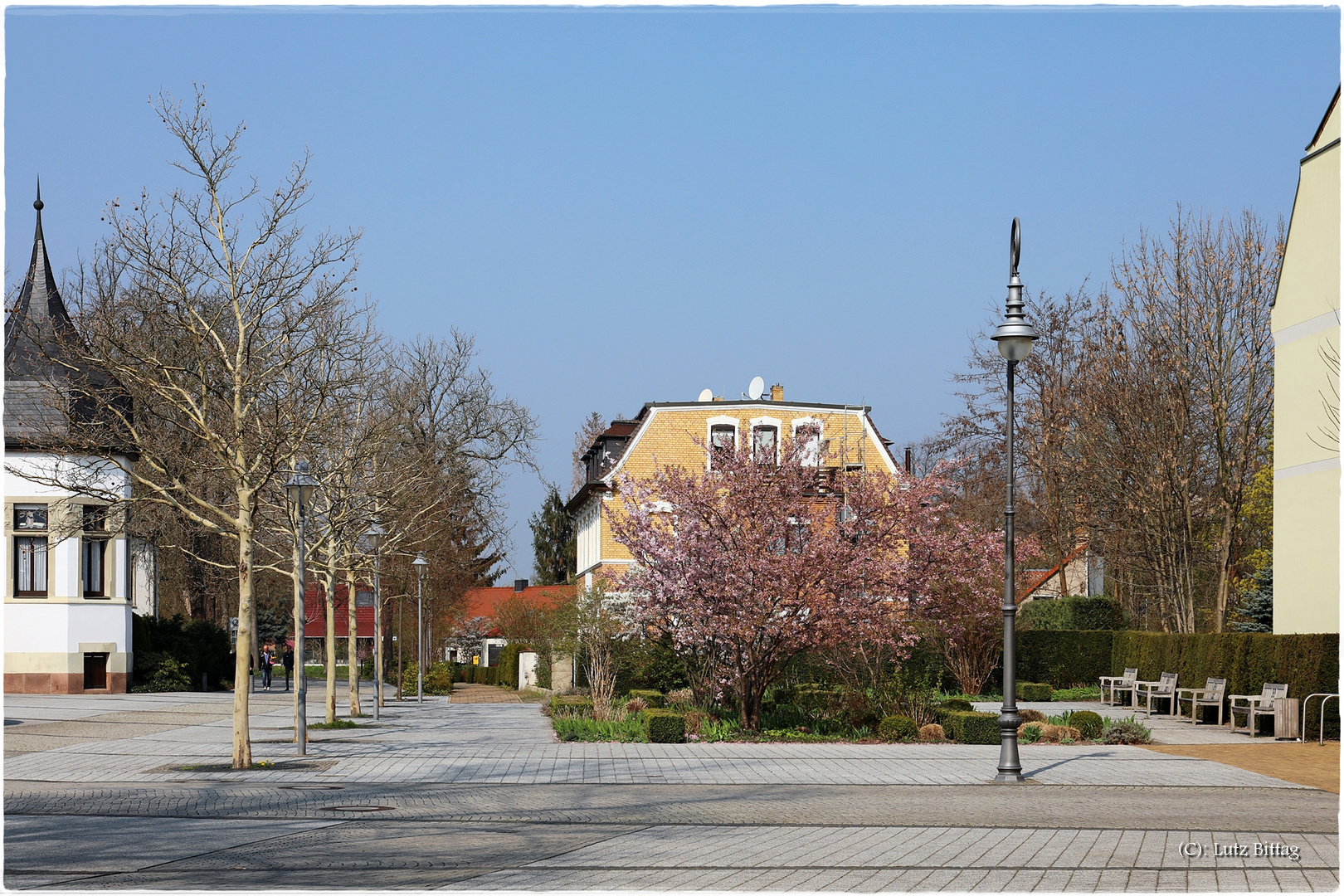 Frühling auf der Kurpromenade