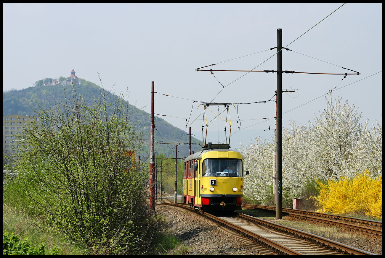 Frühling bei der Dopravni podnik mest Most a Litvinova a.s.