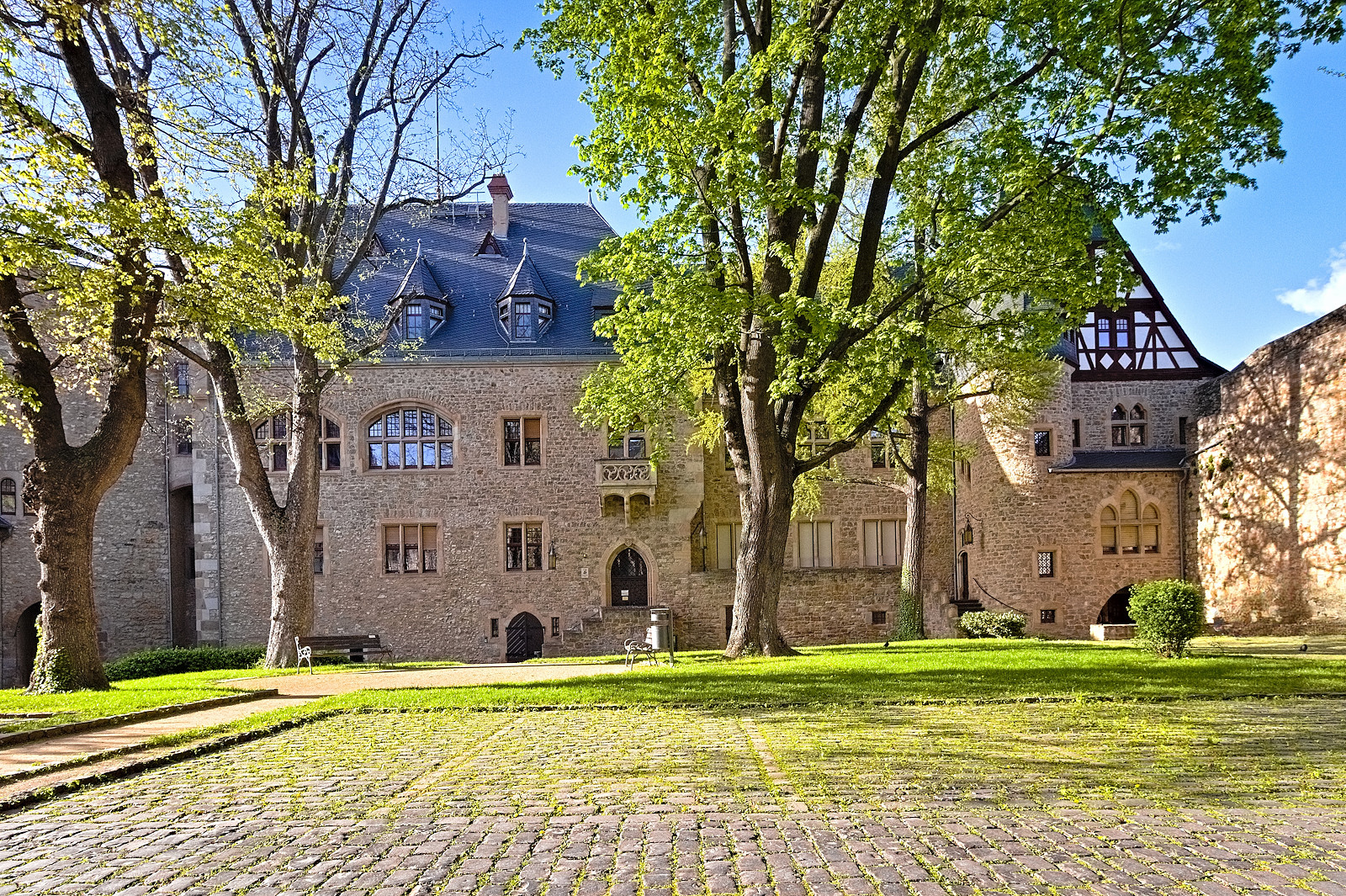 Frühling im Alzeyer Schloss