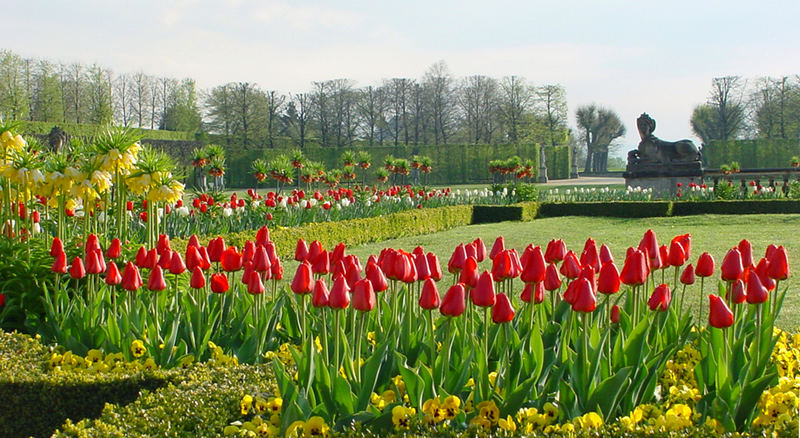 Frühling im Barockgarten Großsedlitz