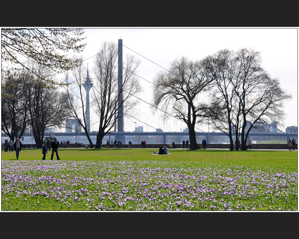 Frühling im Dorf