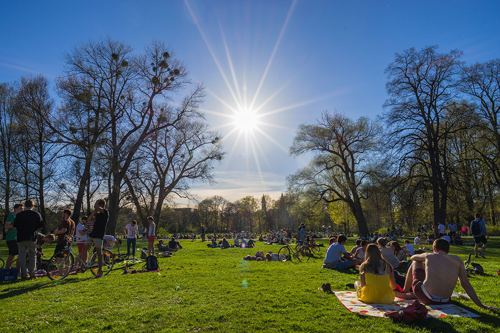 Frühling im Englischen Garten 1