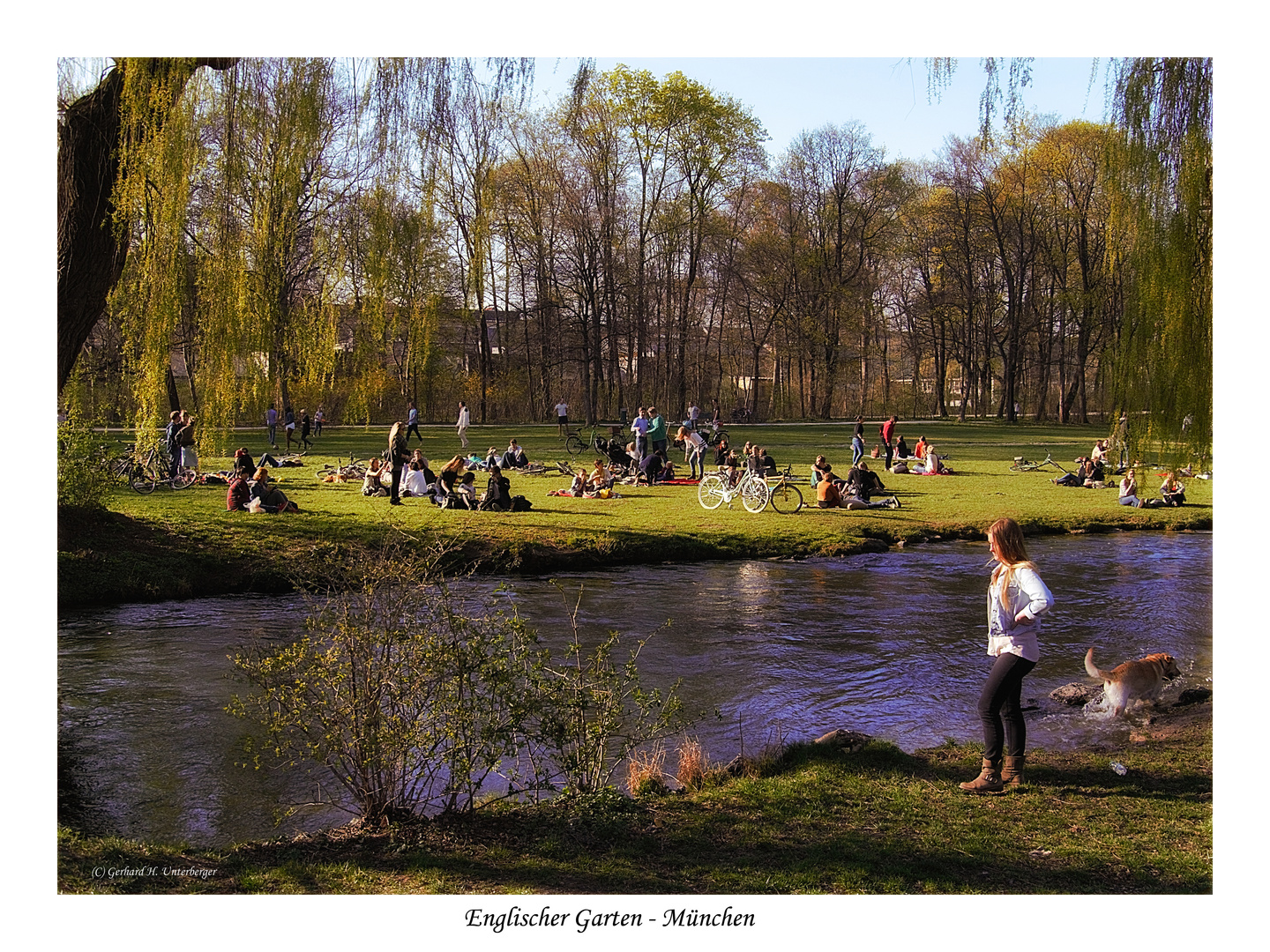 Frühling im englischen Garten