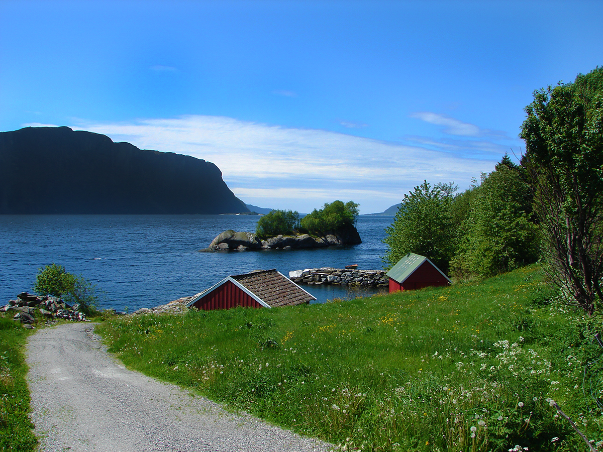 Frühling im Fjord