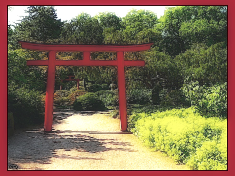 Frühling im japanischen Garten 2