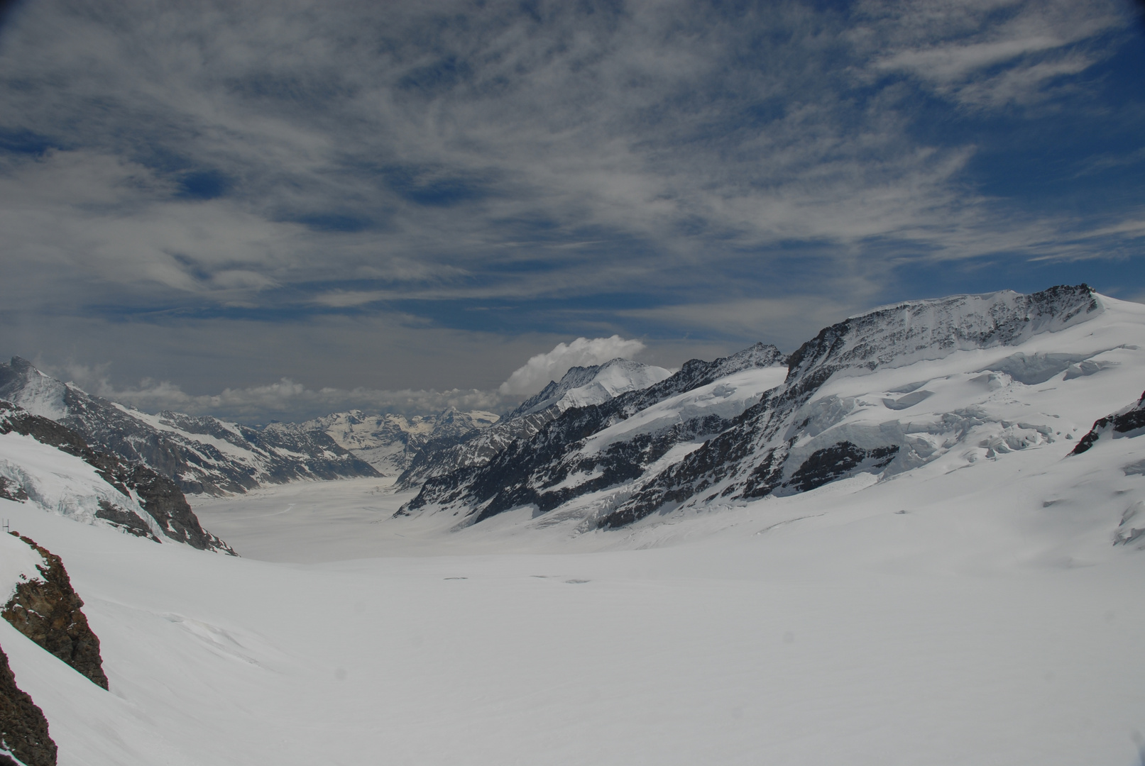 Frühling im Jungfraumasssiv