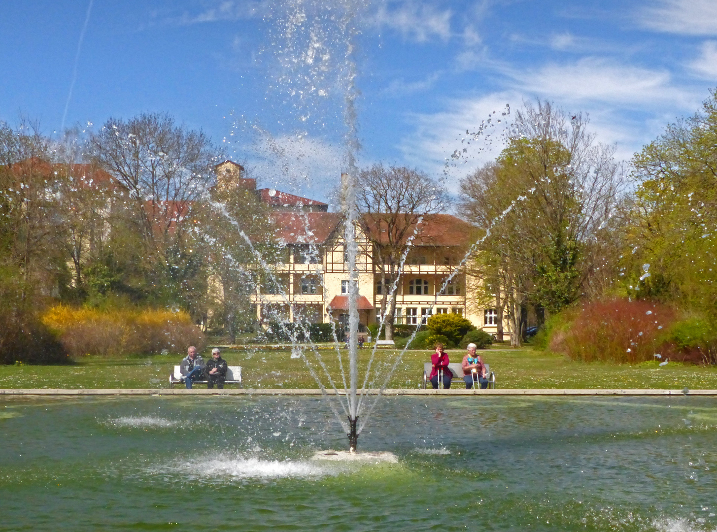 Frühling im Kurpark