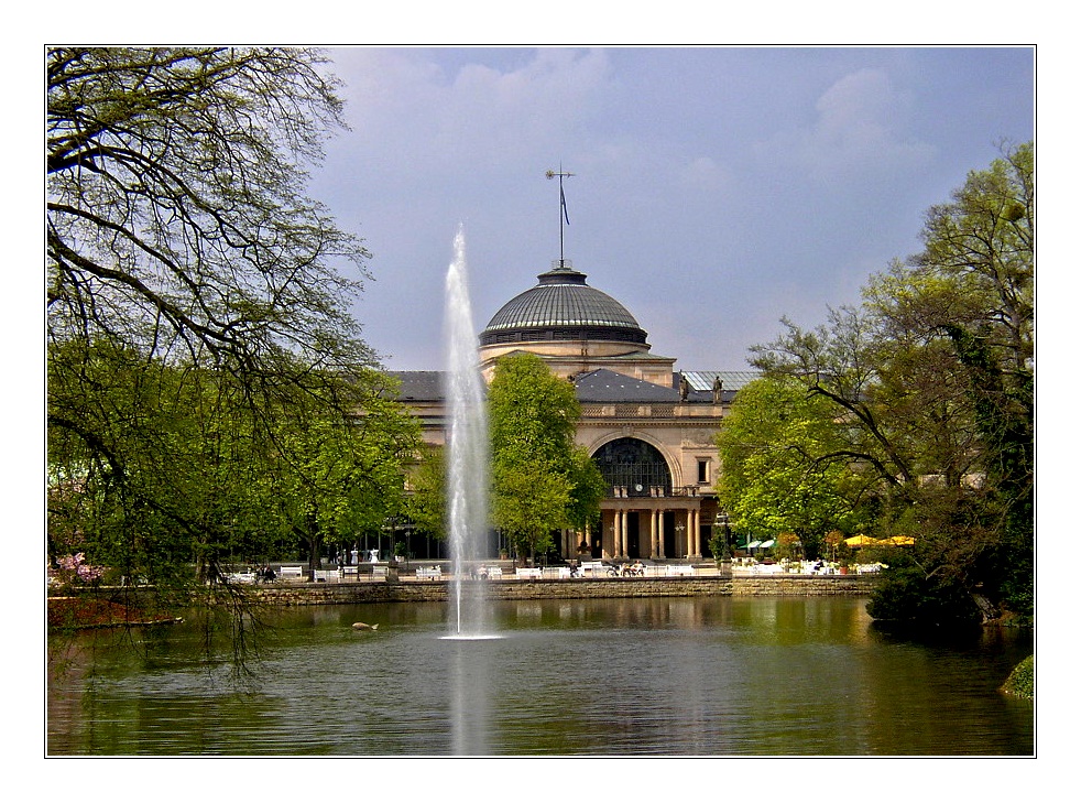 Frühling im Kurpark...