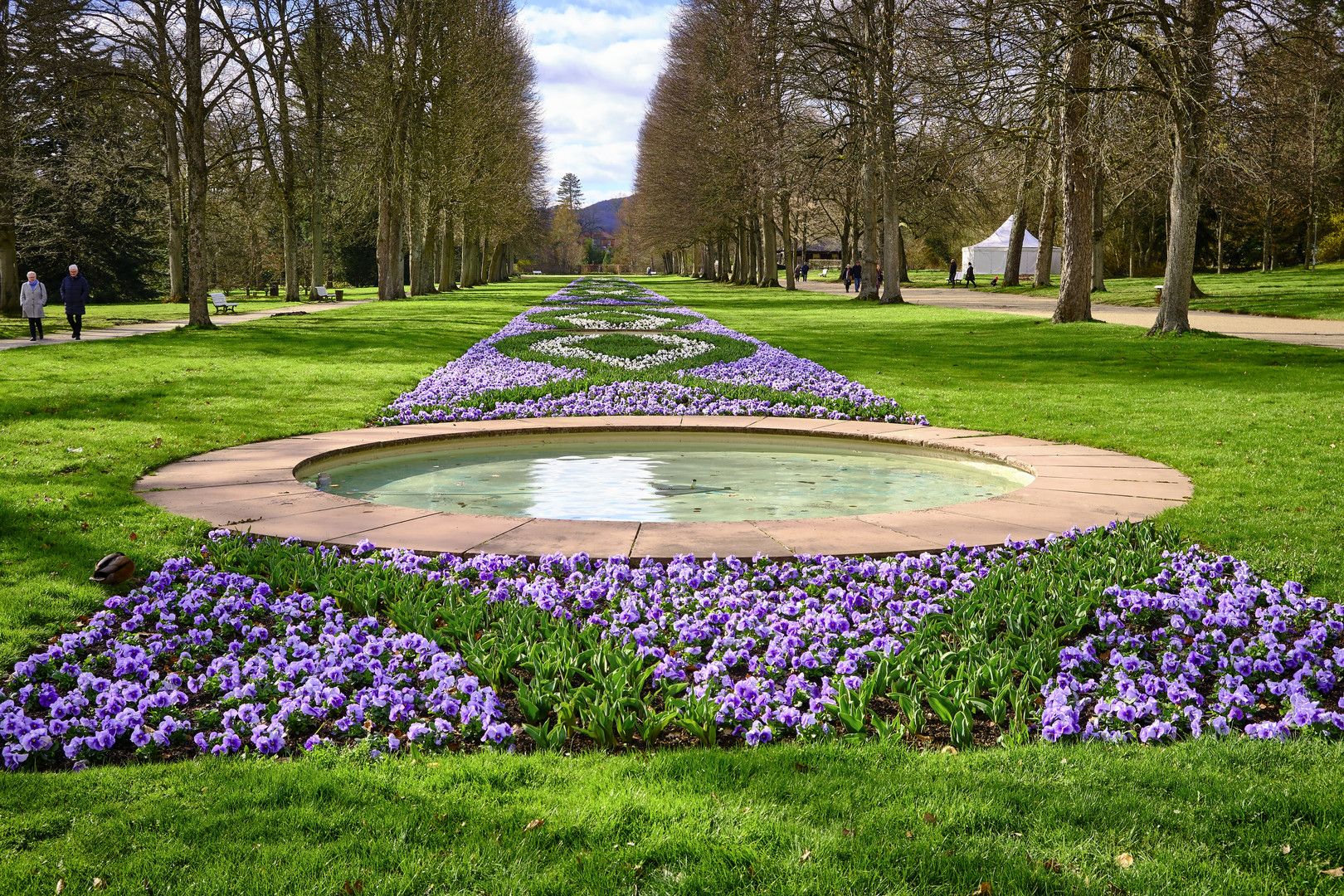 Frühling im Kurpark Bad Pyrmont