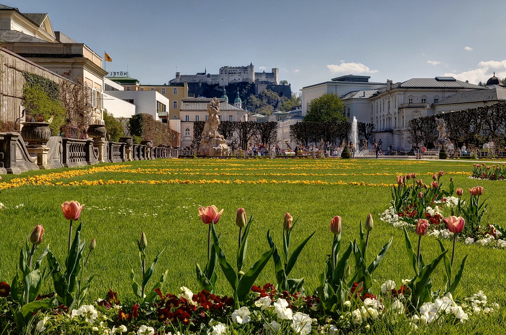 Frühling im Mirabellgarten