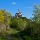 Frühling im Mittelrheintal, Marksburg