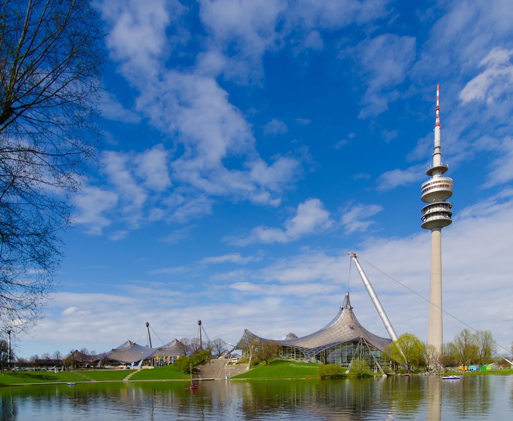 Frühling im Olympiapark - 1