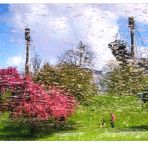 Frühling im Olympiapark