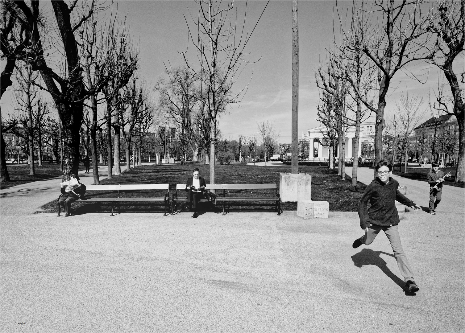 Frühling im Park