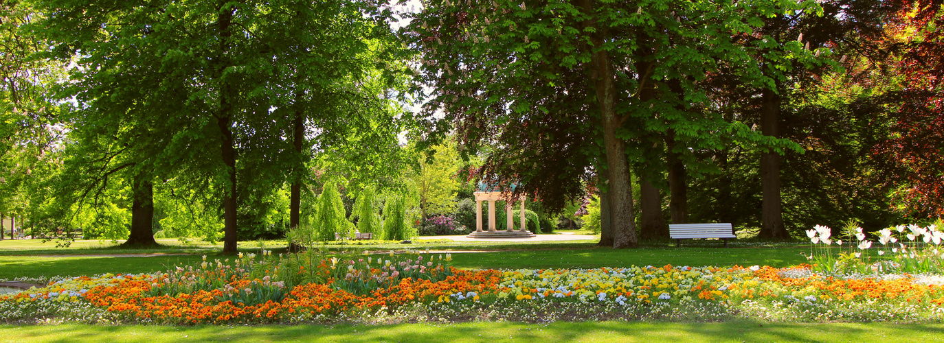 Frühling im Pyrmonter Kurpark