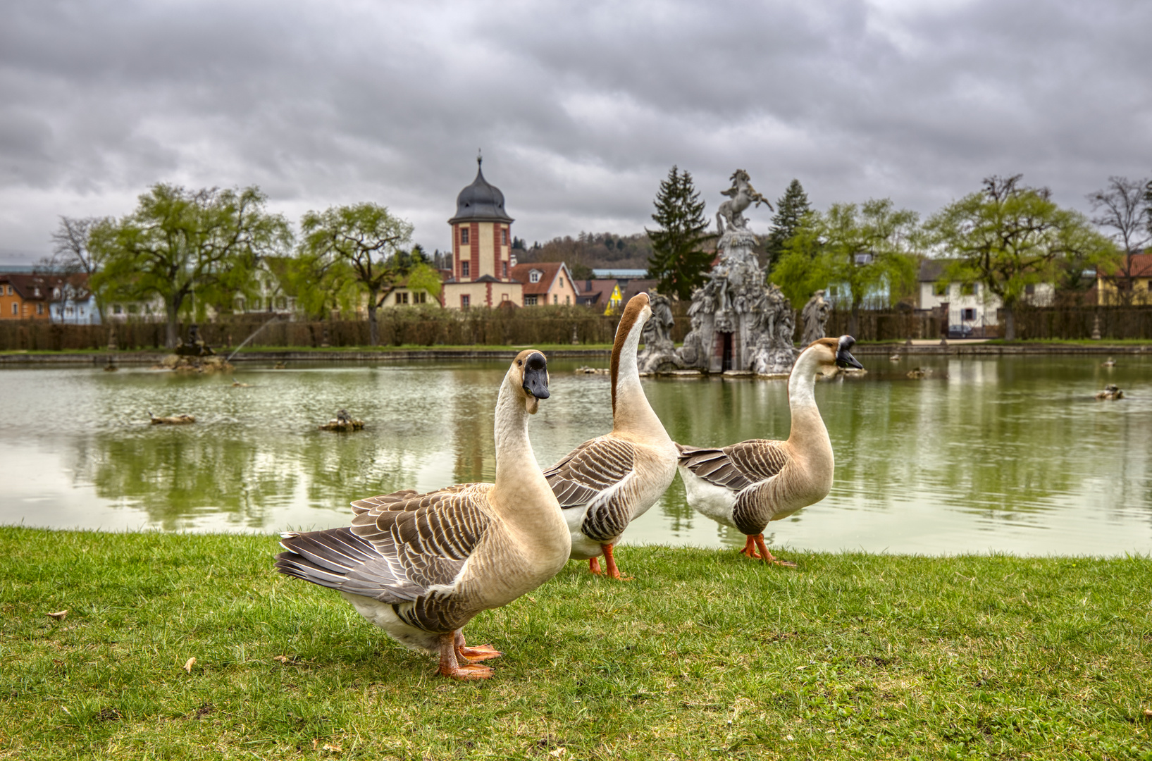 Frühling? - im Rokokogarten von Veitshöchheim