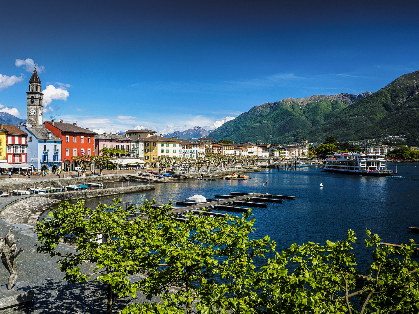 Fruhling In Ascona Am Lago Maggiore Foto Bild Europe Schweiz Liechtenstein Kt Tessin Ticino Bilder Auf Fotocommunity