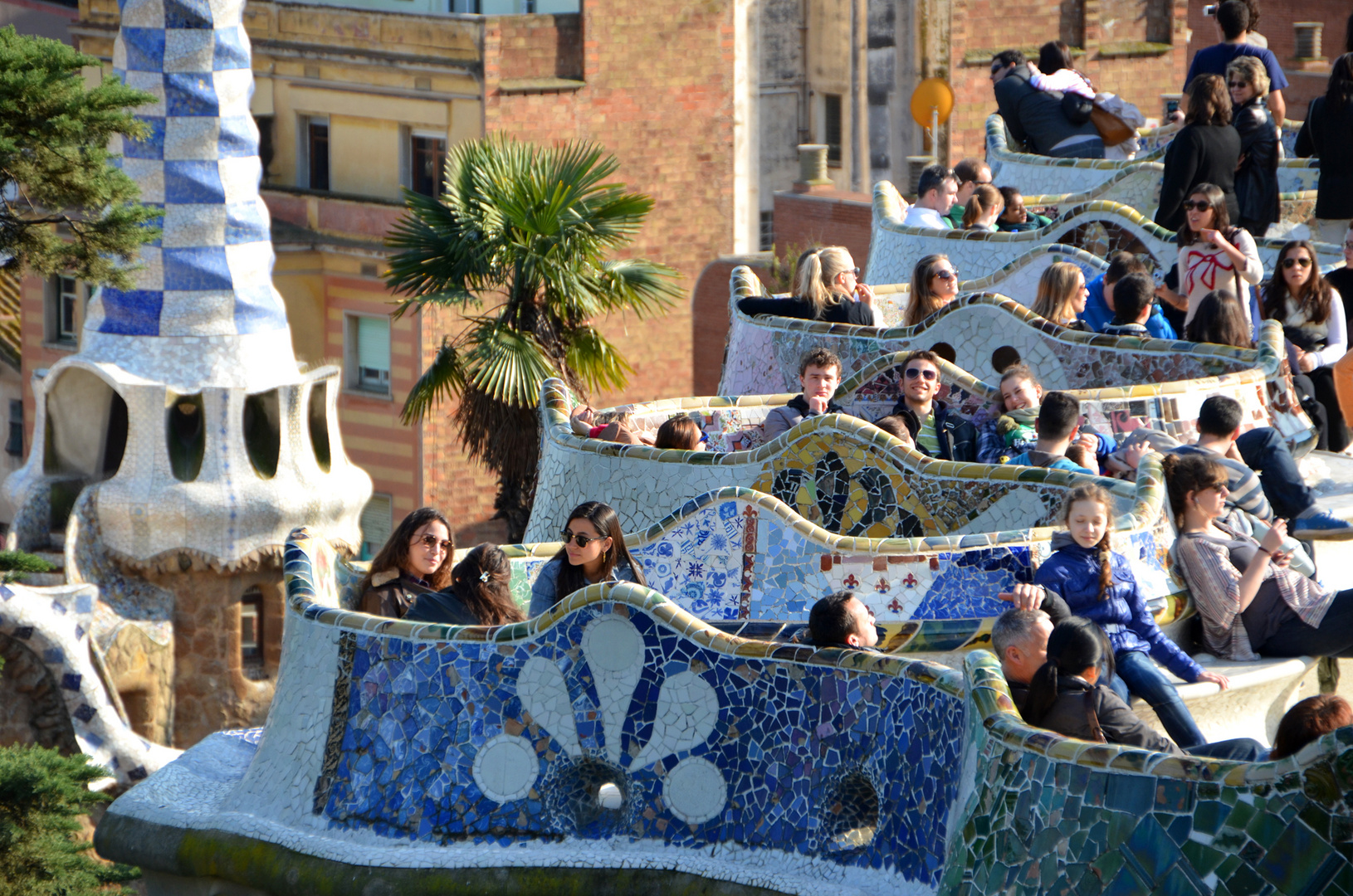 Frühling in Barcelona (Parc Güell)