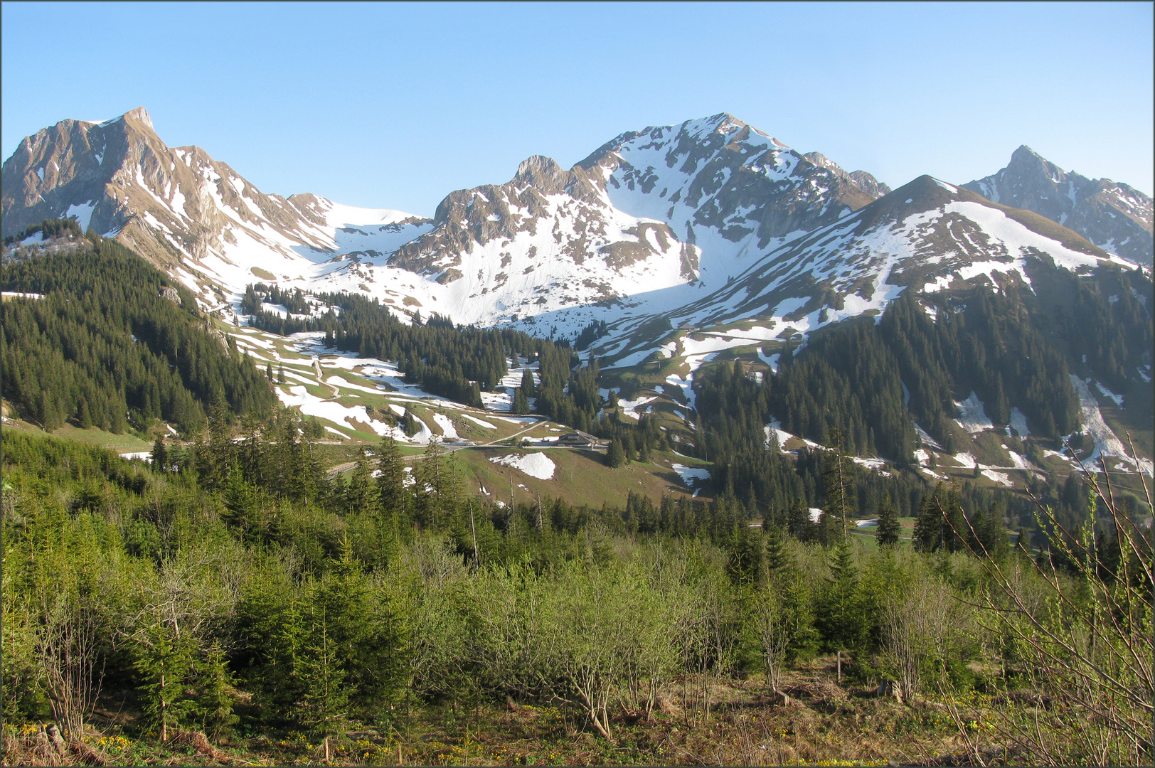 Frühling in den Alpen