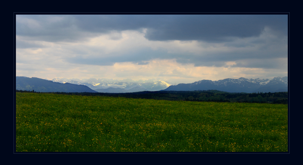 Frühling in den Bergen