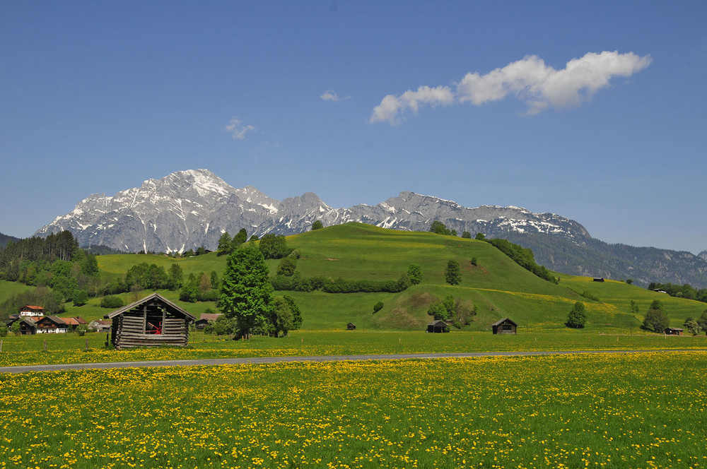 Frühling in den Bergen