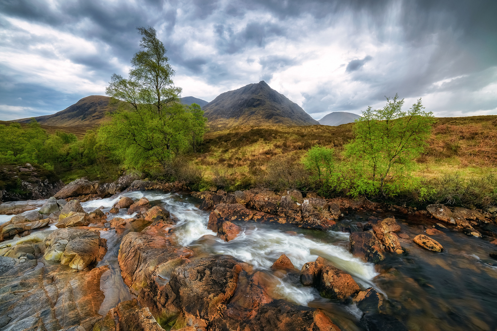 -Frühling in den Highlands-