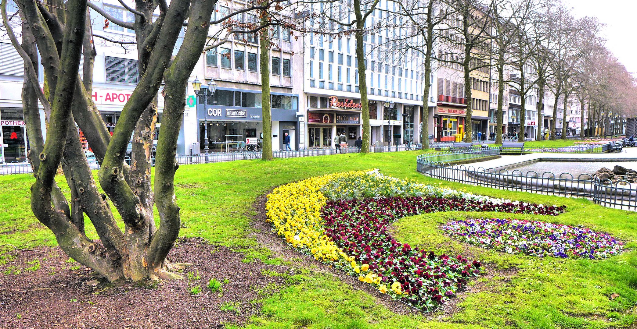 Frühling in der City