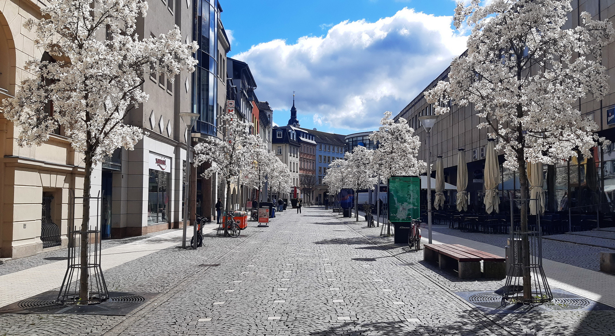 Frühling in der City