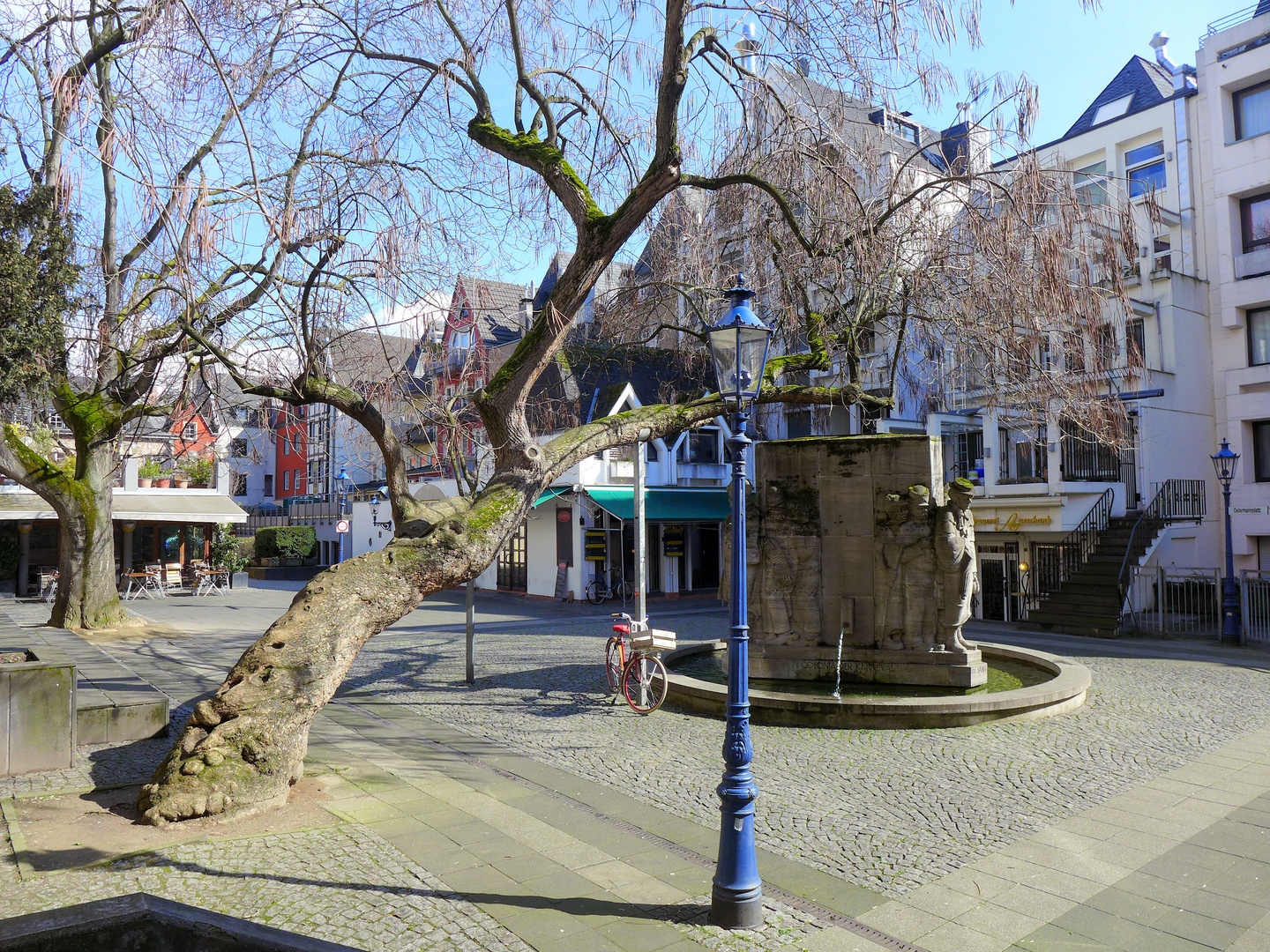 Frühling in der Kölner Altstadt