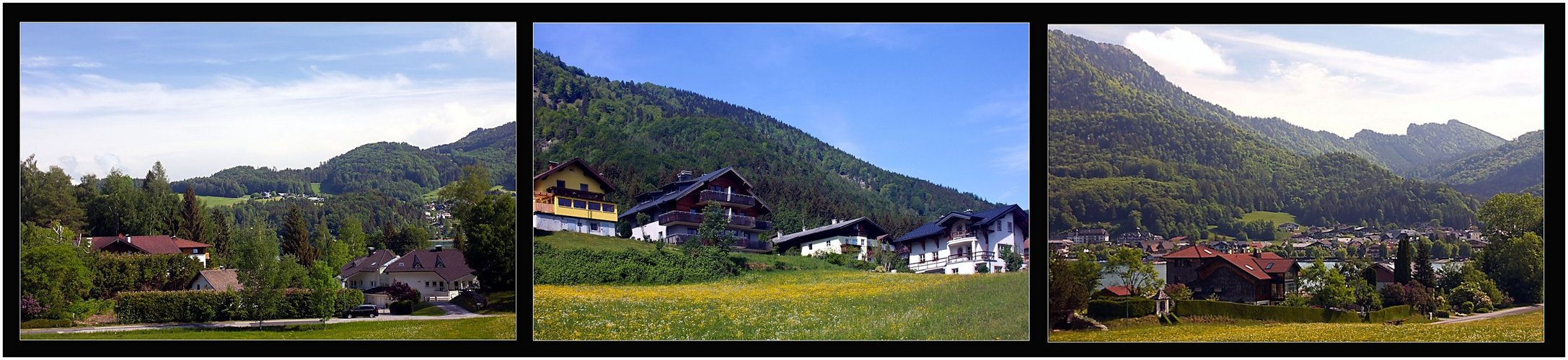 frühling in fuschl am see